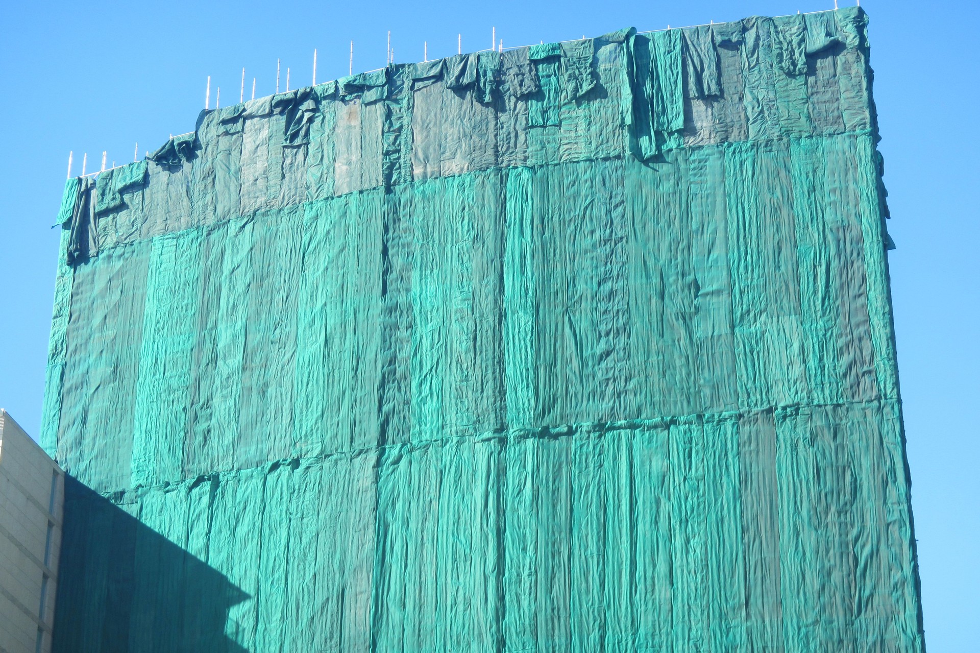 Covered City Building